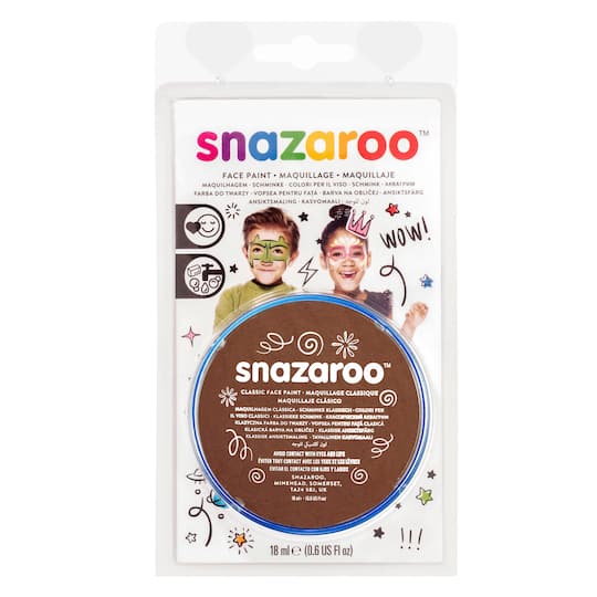 Snazaroo&#x2122; Light Brown Classic Face Paint